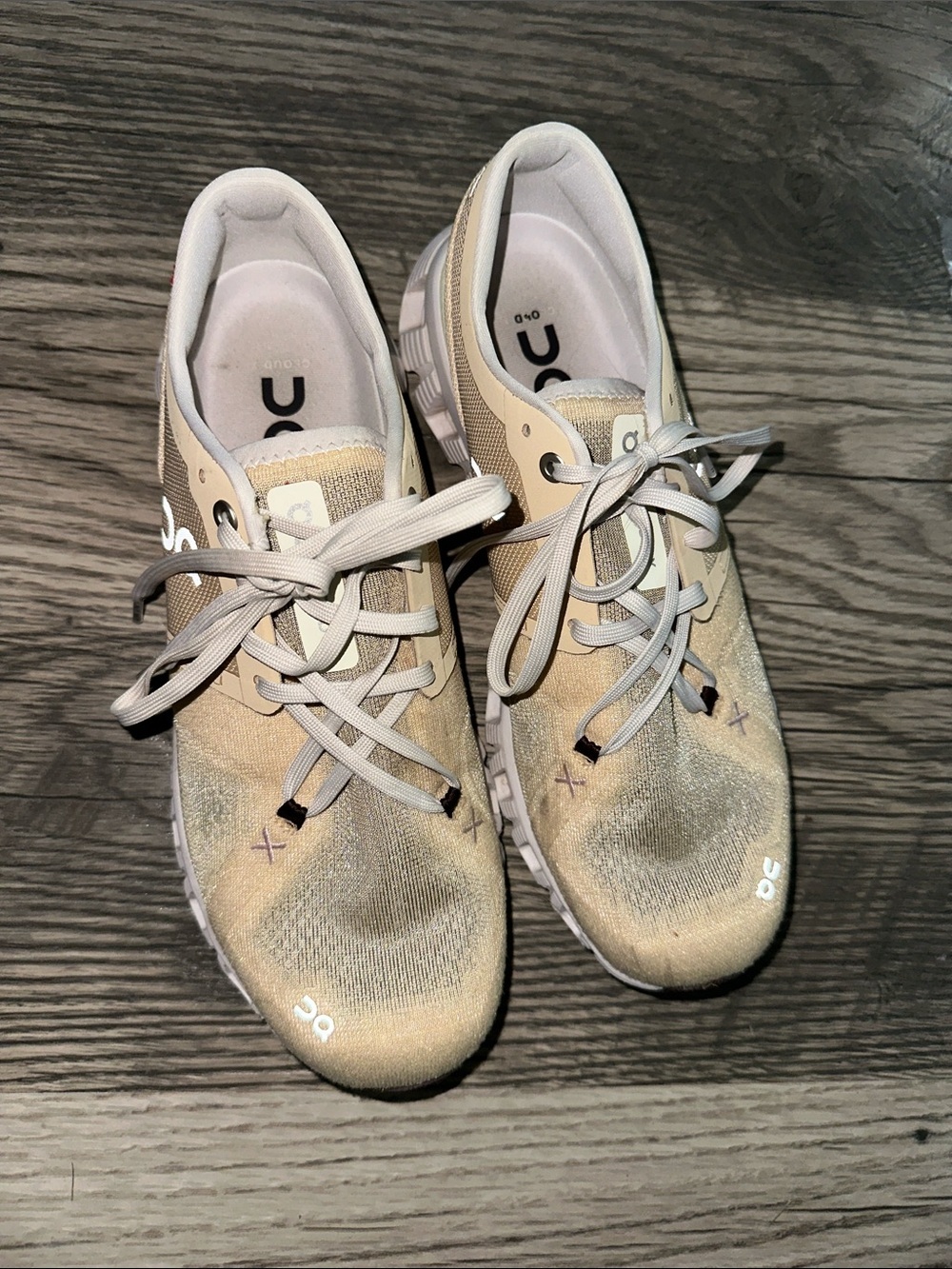 On Running cloud X Savannah Frost Women's Athletic Sneakers women’s size 9.5